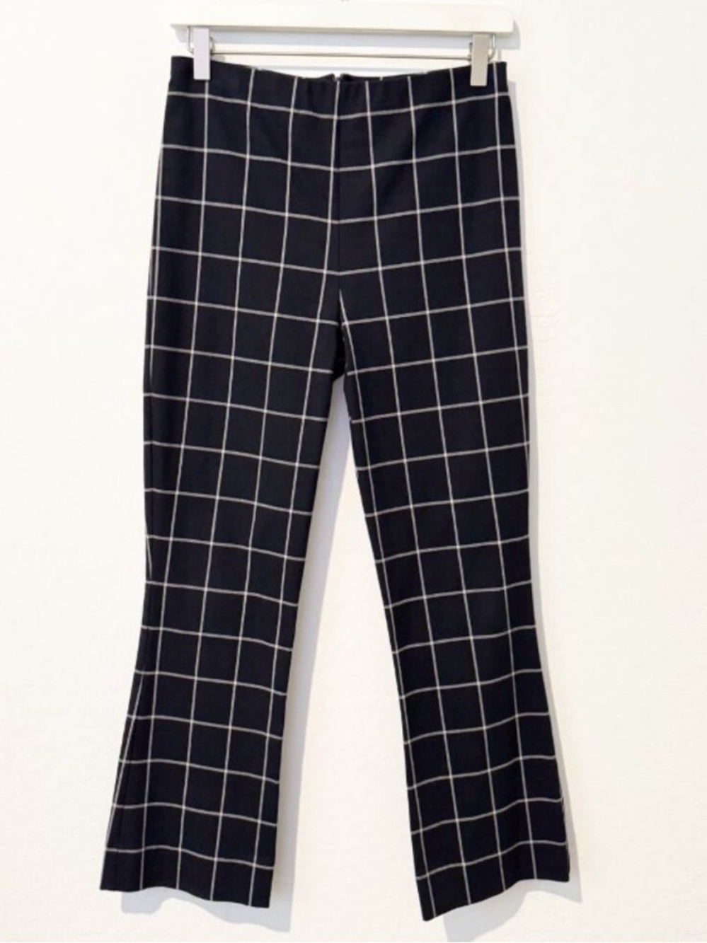 Bailey 44 Pirozhki Kick Flare Cropped Plaid Pants Business Casual Preppy Small